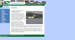 Desktop Screenshot of cramondboatclub.org.uk